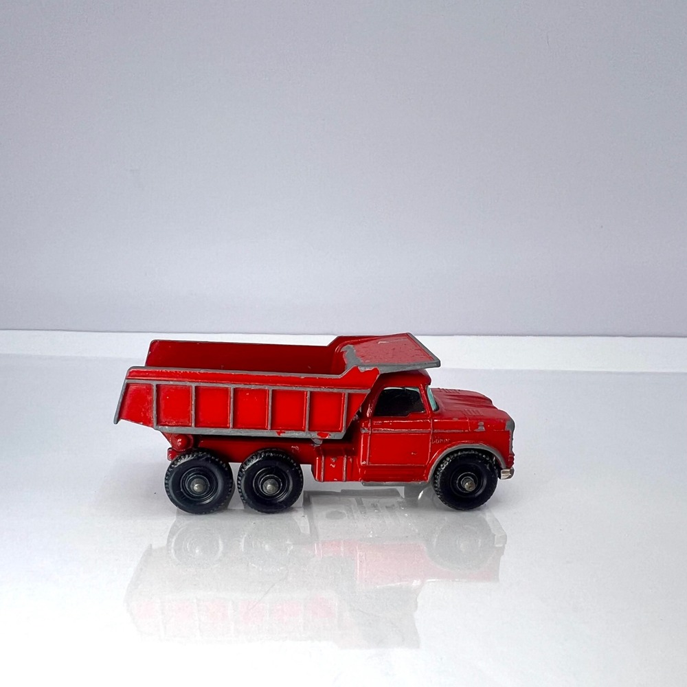 Matchbox Red Dumper Truck Series No 48 Lesney Vintage Made in England British